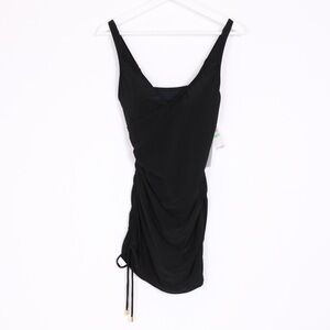 Beyond Control Ruched Swim Dress One Piece NWT